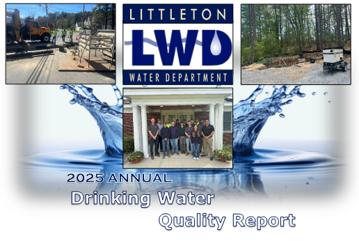 A cover photo of the 2025 Annual Drinking Water Quality Report.